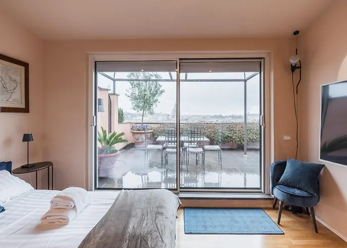 The Best Rent - Spacious Apartment With Terraces With Panoramic View Of Rome